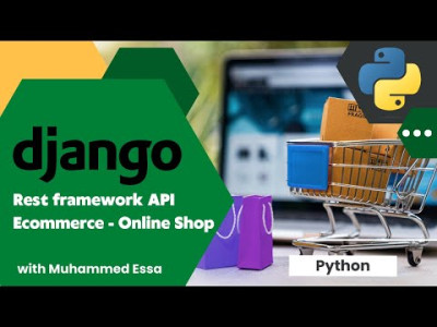 دورة بايثون صناعة متجر الكتروني Django API